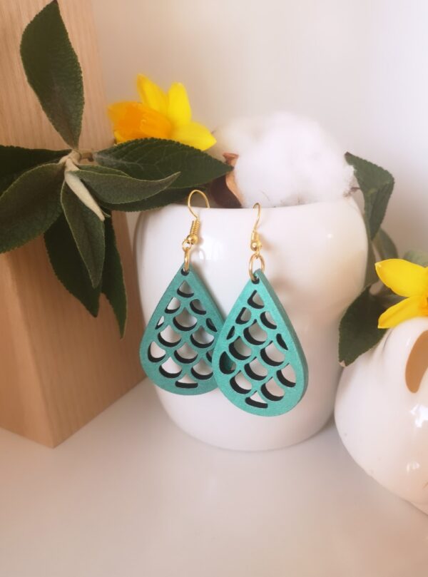 Boucles d'oreilles les écailles d'Ariel