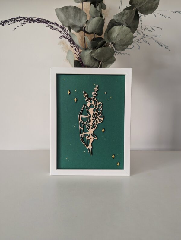 Tableaux cristal de vie