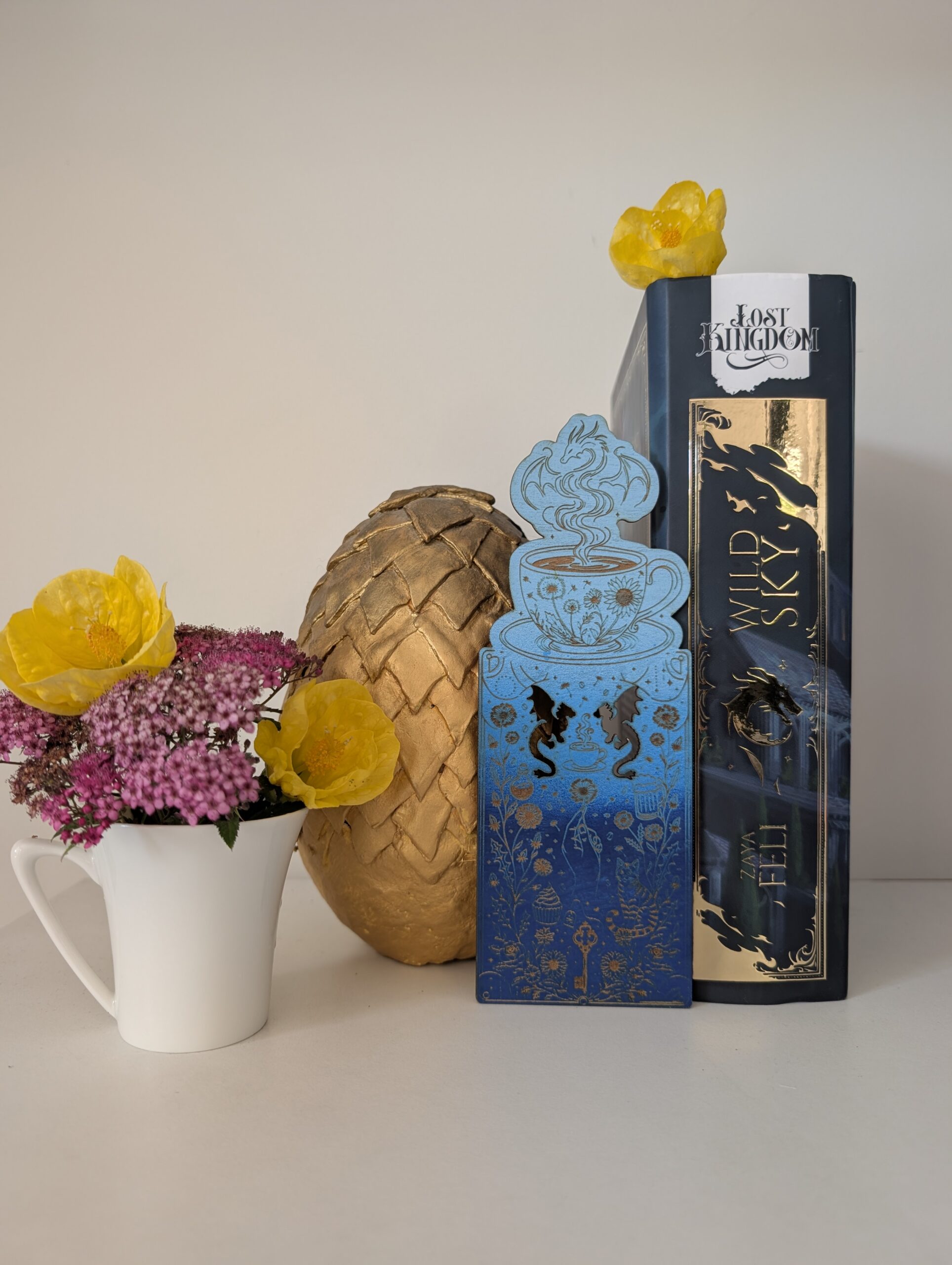 Marque-pages Café et dragon collector