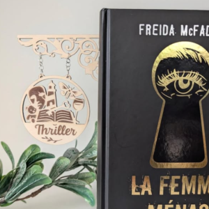 Enseigne de bibliothèque Thriller